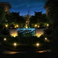 thumbnail image 2 of Luces solares para estanque, 6 LED sumergibles, impermeables, para jardín, fuente, piscina y exterior (blanco cálido), 2 of 5