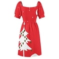 thumbnail image 5 of Winter Christmas Sleeveless Dress Women's summer long dress clothes, 5 of 6