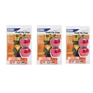 TERRO Ready-to-Use Indoor Fruit Fly Traps with Bait (2-Count) -  Fast-acting, Non-Staining Lure Targeting Adult Fruit Flies T2502B - The Home  Depot
