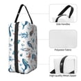 thumbnail image 3 of Goofa Undersea Animals Printed Toiletry Bag with Handle,Large Capacity Travel Makeup Cosmetic Bag for Women, Carry on Airport Airline Compliant Bag, 3 of 9