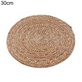 thumbnail image 1 of HEVIRGO Rattan Placemat Anti-Skidding Heat Resistant Not Easy Deform Braided Straw Table Mat for Home, 1 of 10