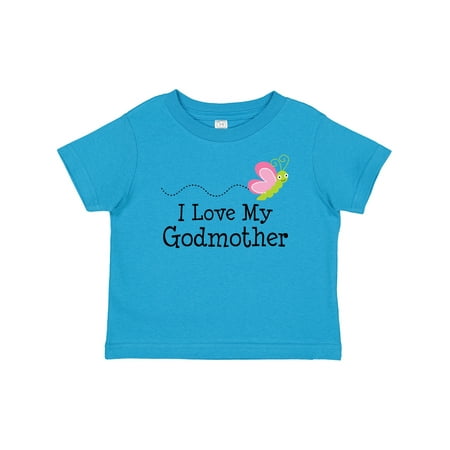 

Inktastic I Love My Godmother Gift Baby Girl T-Shirt