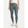 thumbnail image 2 of Time and Tru Women's High Rise Leggings, 27'' Inseam, 2-Pack, Sizes XS-XXXL, 2 of 7
