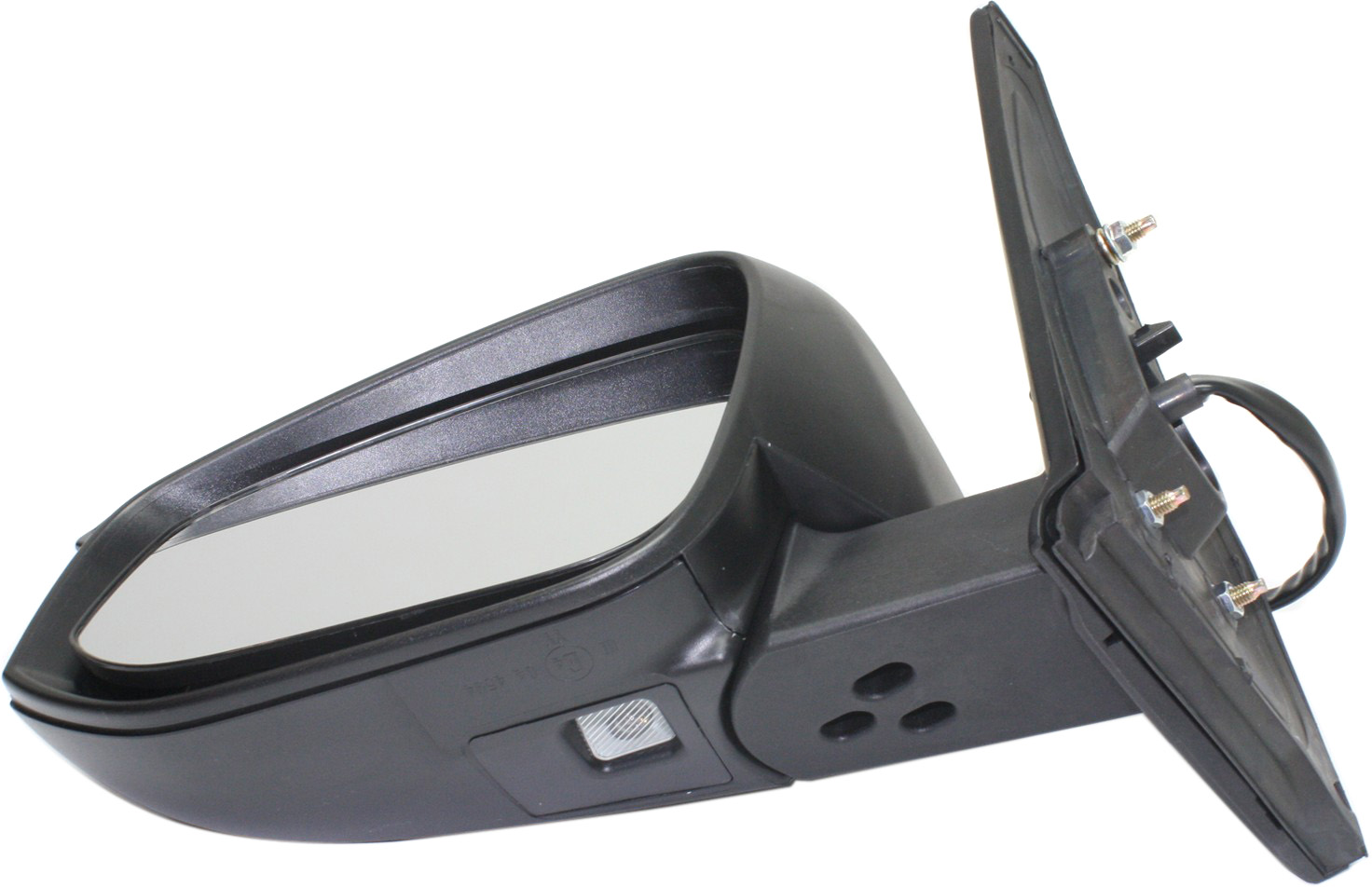 Mirror Compatible With 2014-2018 Toyota 4Runner Left Driver Side Heated In-housing Signal Light Paintable Kool-Vue