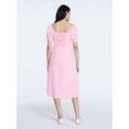 thumbnail image 2 of Scoop Women's and Women's Plus Lace Collar Dress, Sizes XS-4X, 2 of 4