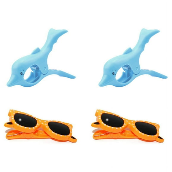 Beach Towel Clips Beach Towel Clips Bath Towel Clips for Beach Loungers Towel Clips Windproof Plastic Clips Pool Beach