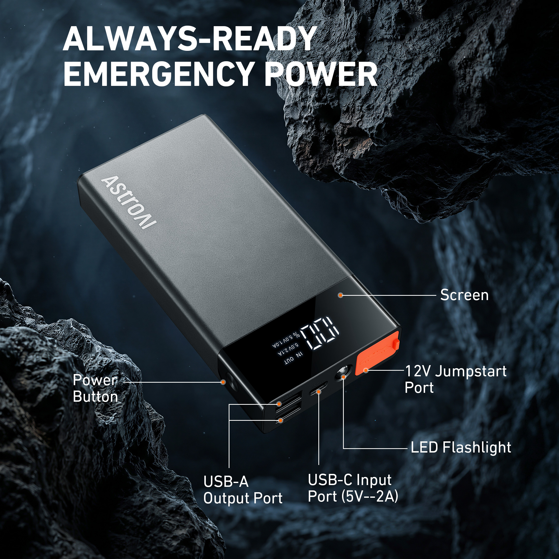 AstroAI 5000A Car Jump Starter Power Bank photo 8