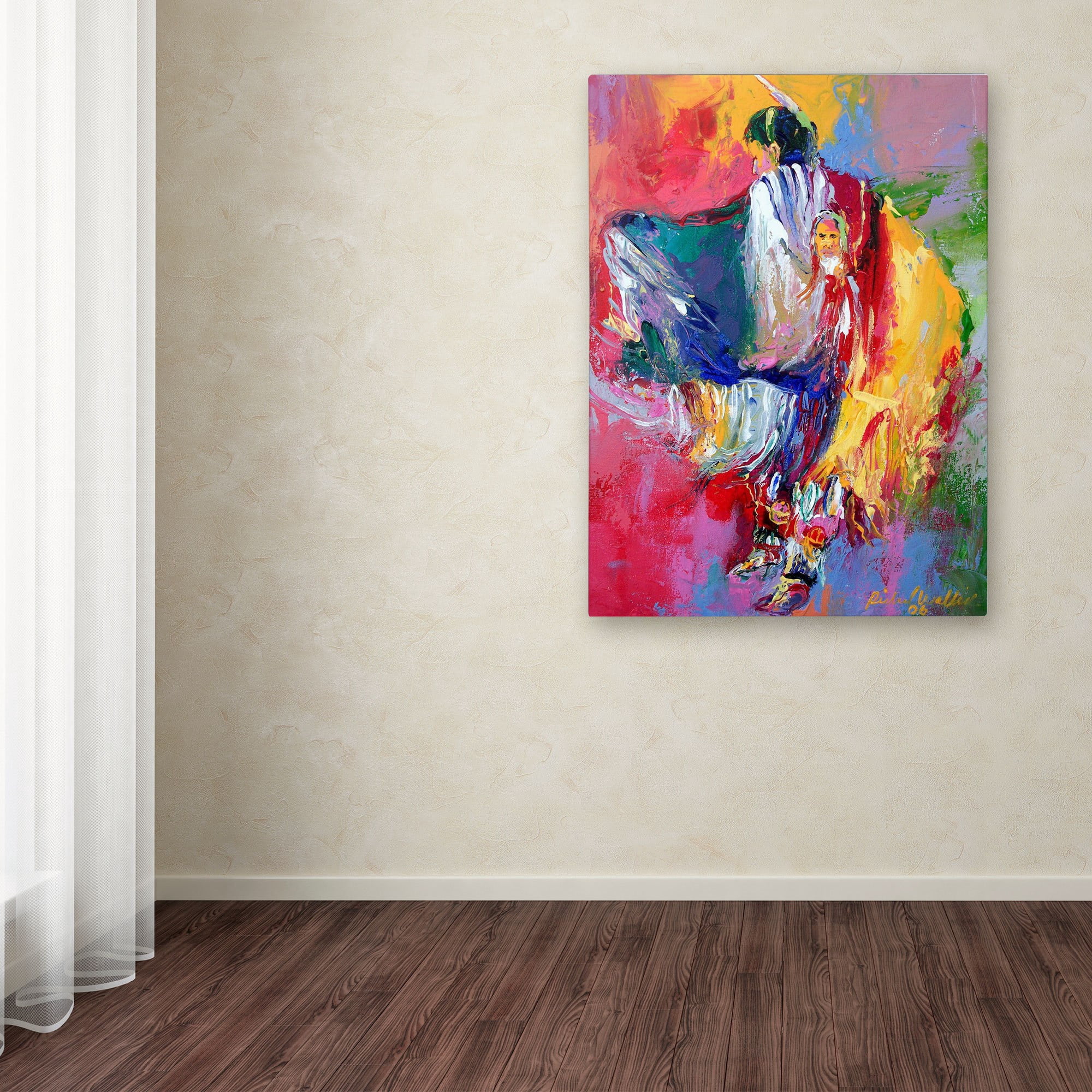 Trademark Fine Art "Pow" Canvas Art by Richard Wallich