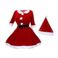 thumbnail image 3 of Vestido de disfraz de Papá Noel Strade Fareast Limited Terciopelo, 3 of 8