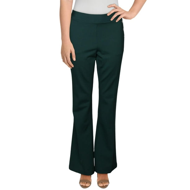 INC INC Womens MidRise Pull On Bootcut Pants Green 8