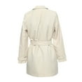 thumbnail image 2 of Moda Manteau Trench Celeste pour Femmes, 2 of 4