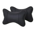thumbnail image 4 of Car Seat PU Leather Pillow Soft Headrest Cushion PadFoam Head Neck Protector, 4 of 6