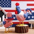 Agiufgs 2 Pack Fabric Patriotic Chicken Dolls, Festive Decoration with ...