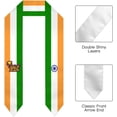 thumbnail image 2 of Class of 2024 India Flag Graduation Stoles Shawl Sash Scraf For Study Aboard International Students Graduation's Day, 2 of 6