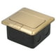 thumbnail image 2 of Enchufe de suelo Toma de corriente integrada Carga Suministros industriales Estándar francés AC250V Oro, 2 of 9