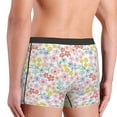 thumbnail image 5 of Balery Retro Floral Men's Boxer Briefs, Soft and Breathable Cotton Underwear with nylon Waistband-XX-Large, 5 of 9