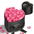 thumbnail image 1 of Flores preservadas de regalo Auoasl 16 para mujer, color rosa, 1 of 6