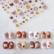 thumbnail image 2 of Bear Nail Art Sticker Little Bear Nail Decal 3D Self Adhesive Fashion Trend Glamour Cute Animal Nail Design Nail DIY Decor Ladies Girls Kids 3 Piece, 2 of 4