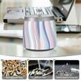 thumbnail image 6 of Yayeee Ashtray with Lid for Cigarette Smokeless Stainless Steel Home Ash Holder, Abstract Pink, 6 of 7