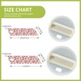 thumbnail image 3 of Kdxio Realistic Maple Leaf Name Plate Compatible Stanley Cups Name Tag Acrylic Nameplate Tumbler Lid Topper for Cup Accessories, 3 of 9