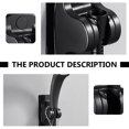thumbnail image 4 of FOMIYES 1Ud Soporte De Ducha Sin Clavos De Material Premium Color Negro Para Universal, 4 of 8