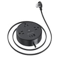 thumbnail image 1 of TROND Regleta Enchufes Portátil retráctil, Tira de alimentación retráctil de Viaje, Cable de Extensi, 1 of 7