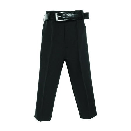 

Avery Hill Boys Flat Front Dress Pants with Belt (Toddler Little Boys Big Boys)