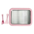 thumbnail image 4 of Siruishop Ice Cream Maker Pan, with 2 Spatulas Kitchenware Compact DIY Home Use Yogurts Machine Ice Cream Cold Plate for Sorbet Yogurt Pink, 4 of 8