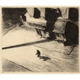 thumbnail image 3 of Edward Hopper 14x12 Black Modern Framed Museum Art Print Titled - Night Shadows (1921), 3 of 5
