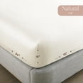 thumbnail image 4 of Whisper Organics 500 TC Sateen Fitted Sheet, 4 of 8