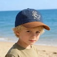 thumbnail image 2 of Gzbliryd Sun Protection Hat Cool Hats Adjustable Beach Hats Sprints Running Hat for Girls Sun Hats Beach Cap (Dark Blue,2-8 Years), 2 of 5
