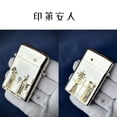 thumbnail image 6 of 581 Classic Marlboro 6th Edition semi-automatic ejection mechanical linkage kerosene lighter for men,经典万宝路6版, 6 of 10