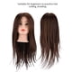 thumbnail image 5 of Cabeza De Peluca Con Pelo, Cabeza De Maniquí Con Pelo Para Práctica De Peluquería, Trenzado, Corte De Pelo, 5 of 7
