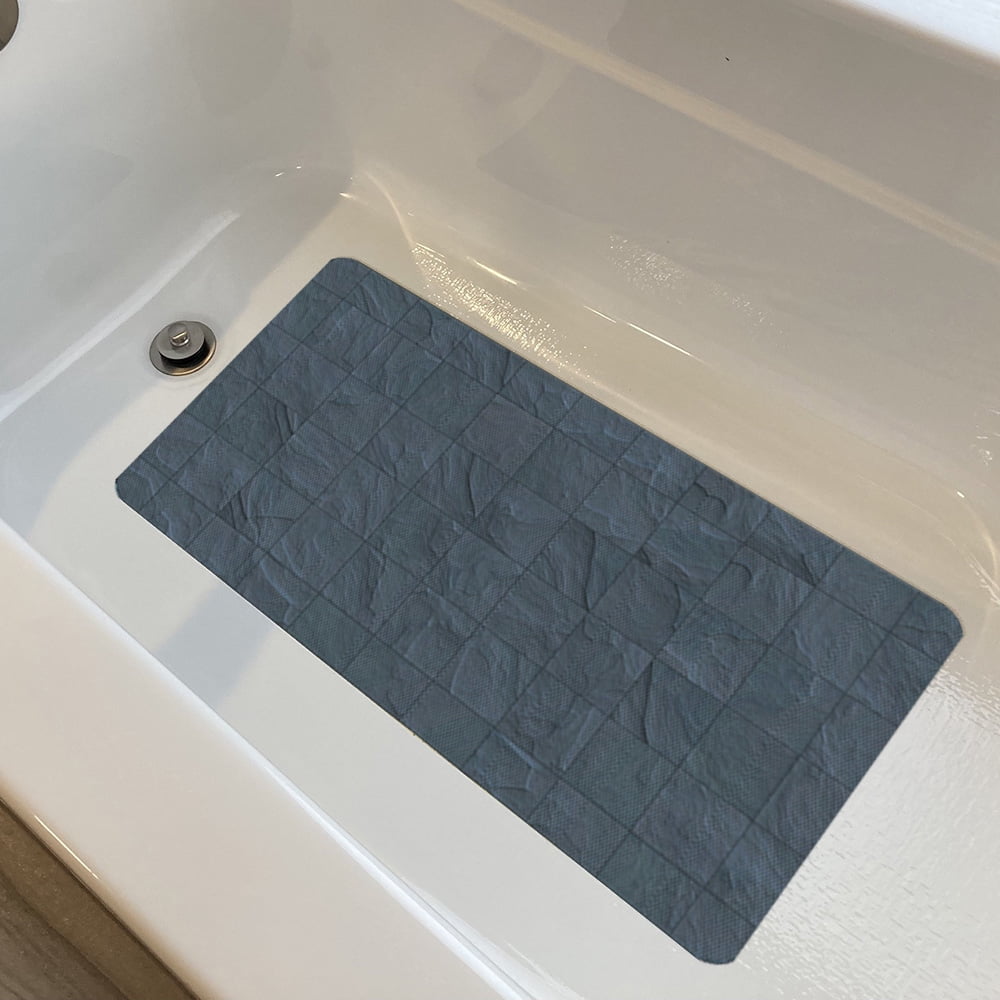 Kahuna Grip™ Non-Slip Bath & Shower Mat - Granite Tiles (14x27)