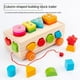 thumbnail image 1 of Bloques de construcción de madera para niños, remolque de rompecabezas de coche, varias formas y colores, juguetes de aprendizaje para bebés-(juego de columnas)// kaili Sencillez, 1 of 3