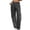 Gray, variant on Miqool Women's Cargo Jeans High Waisted Baggy Straight Leg Stretch Work Denim Pants with Multiple Pockets