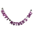 thumbnail image 4 of GOOHOCHY  Latte Flowers for Mother's Day Mothers Decorations Hanging Banner Happy Garlands Rosy, 4 of 7