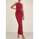 thumbnail image 5 of Vestido midi PRETTYGARDEN, ajustado fruncido de verano 2025 para mujer, 5 of 9