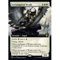 MtG Dominaria United Rare Archangel of Wrath (Extended Art FOIL) #384