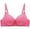 Hot Pink, variant on Admvng Bras for Women No Underwire Strapless Lace Underwear with Thin Side Collection and Daily Bra, Size M-2XL