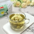 thumbnail image 3 of Igodgift Jasmine Tea Loose Leaf, 7.1 oz(200g), 100% Pure Natural Jasmine Flower, Traditional Scented Tea Technique, Fragrant Floral Scent, Low Caffeine, Resealable Bag, 3 of 6