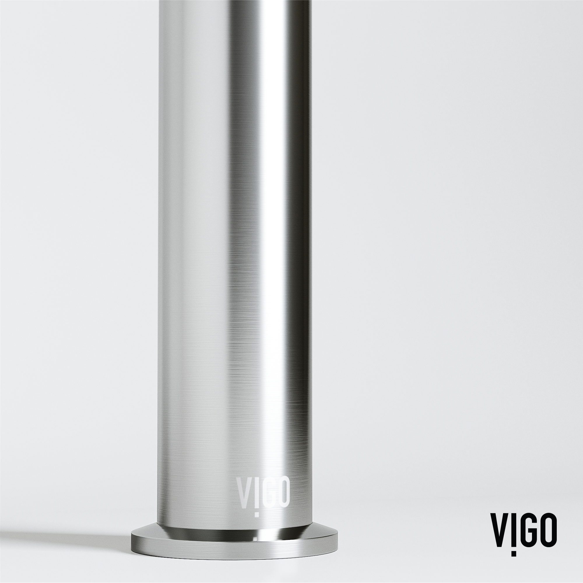 VIGO Sterling Single Handle Single-Hole Bathroom Vessel Faucet in Brushed Nickel