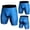 Blue, variant on TAIAOJING Men's Shorts Casual Classic Fit Solid Color Texture Design Fitness Running Training Pants Breathable Quick Drying Pants Stretch Tights Short