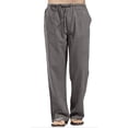 thumbnail image 1 of TheFound Women's Drawstring Pants, Autumn Elastic Waist Solid Color Loose Lounge Pants, 1 of 9