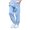 Light Blue, variant on Children's Summer Thin Proof Pants Baby Cotton And Linen Solid Color Ankle Pants Loose Casual Sports Pants For Small And Medium Sized Children Proof Pants