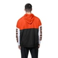 thumbnail image 5 of Men's-New Era  Black/Orange San Francisco Giants Color Block Full-Zip Hoodie Windbreaker, 5 of 5