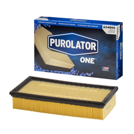 PurolatorONE Advanced Filtration Engine Air Filter: Full Synthetic Highly Embossed Media  Up To 99% Dirt Removal