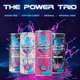 thumbnail image 5 of I.CANDY Energy Drink, Cotton Candy Flavor, Zero Sugar & Natural Caffeine – Sugar Free Energy Drinks with B3 B6 B12 Vitamins – Bold Taste for Everyday Energy – 12 fl oz, 5 of 9