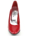 thumbnail image 4 of Ellie Shoes E-8400 4" Heel Womens wider "B" Width Pump. Red / 6, 4 of 6