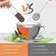 thumbnail image 3 of 6 Pcs Glass Tea Infuser, Glass Strainers With Cork Lid, Reusable Glass Diffuser For Tea,clear Tea S, 3 of 5